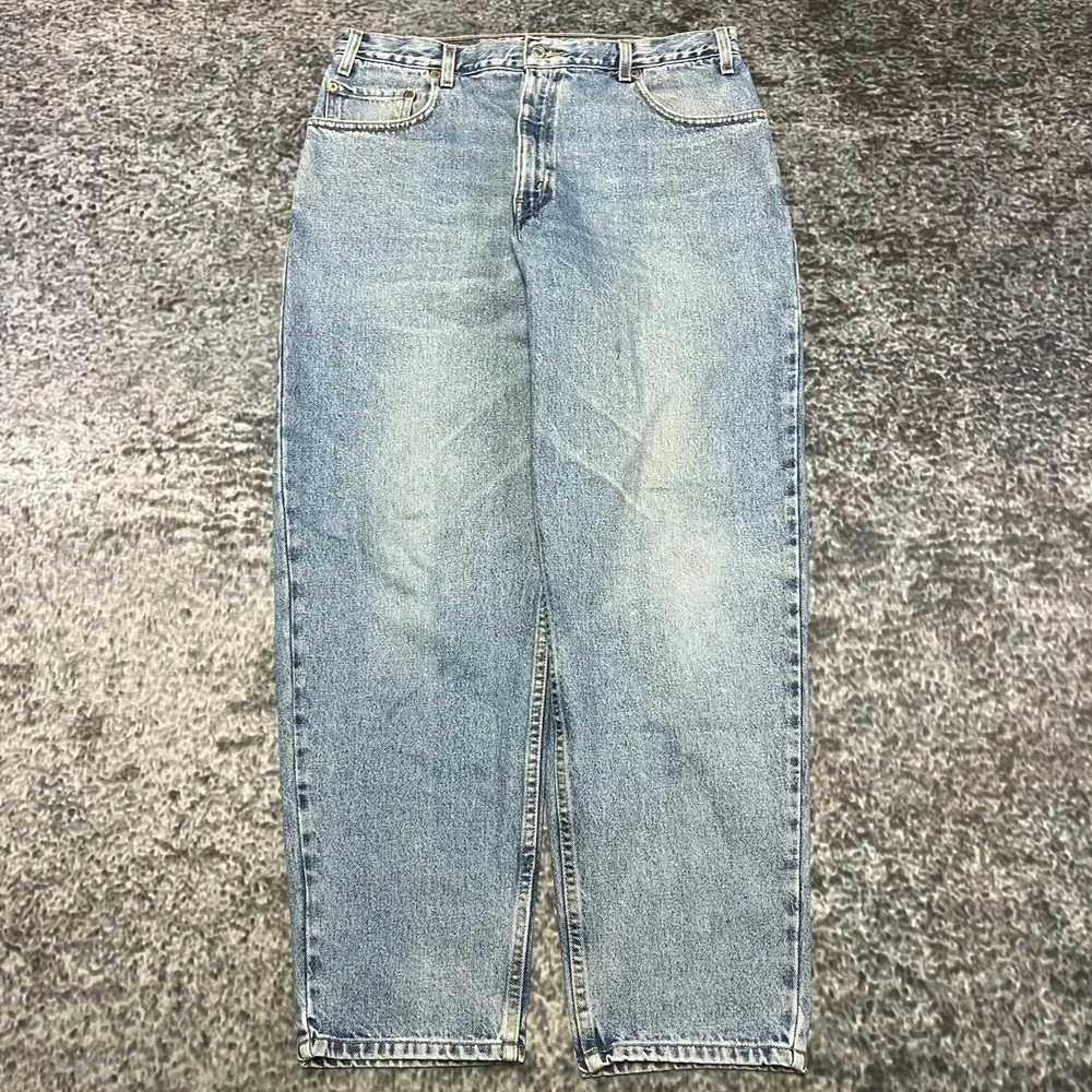 Vintage‎ Levi's 560 Loose Fit Tapered Leg Jeans Mens 34x31 Blue Light Wash 90s
